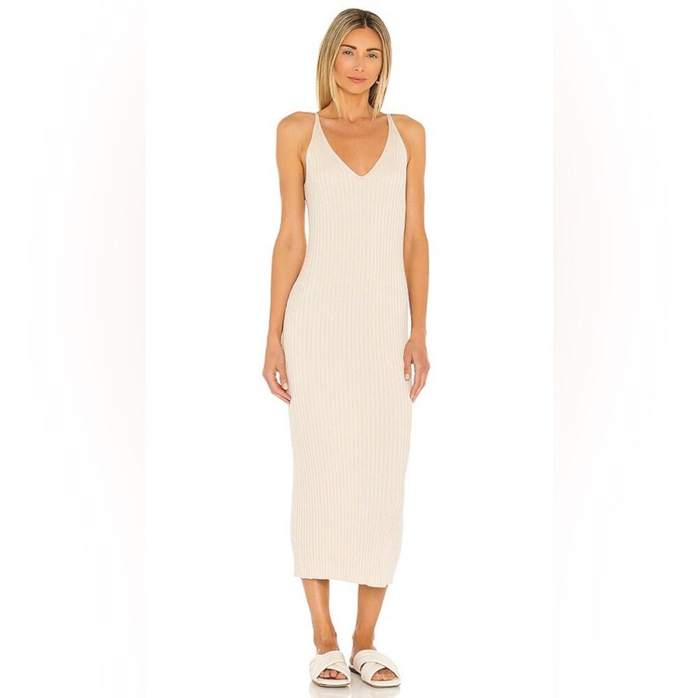 Weekend Stories Revolve Lisbeth Dress in Champagne NWT Large